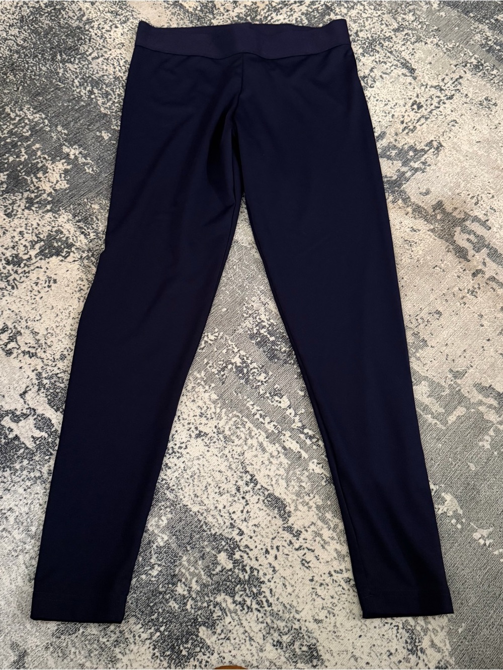 Varsity Navy Women's Stretch Leggings